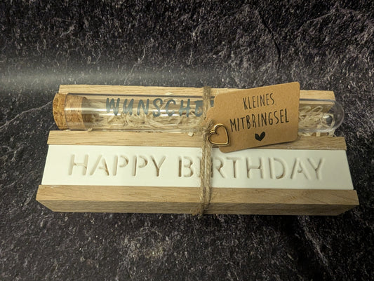 Geldgeschenk • Wunscherfüller - "Happy Birthday"